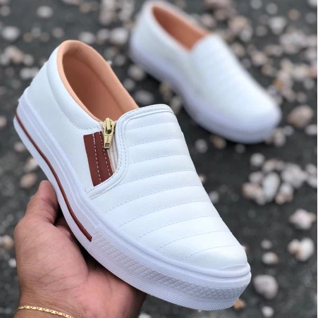 Tênis Sapatênis Sapatilha feminino Slip On