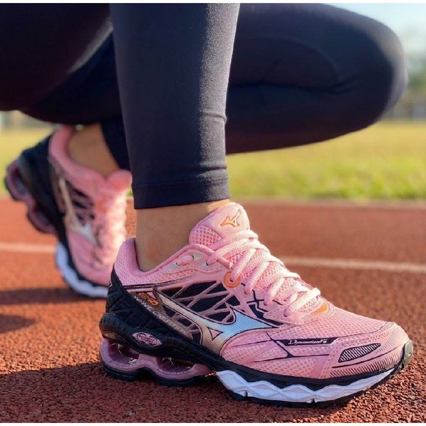 Tênis feminino com Solado Antiderrapante com amortecedor para Academia e Corrida do 33 a 42 especial