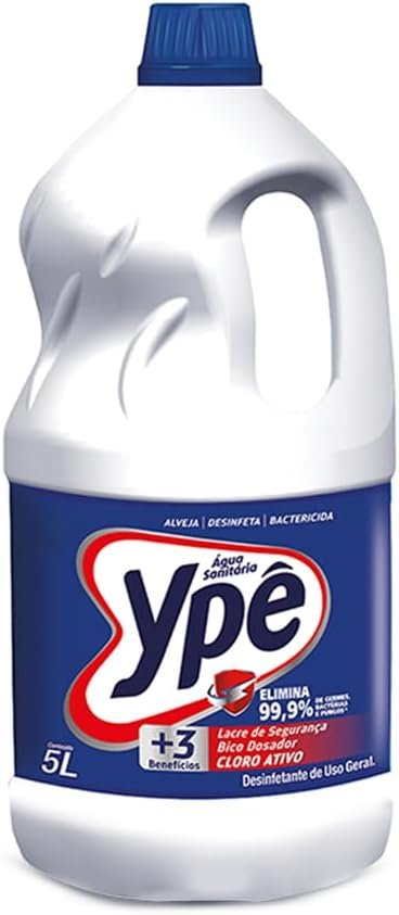 Ypê Água Sanitária 5L : Amazon.com.br: Casa