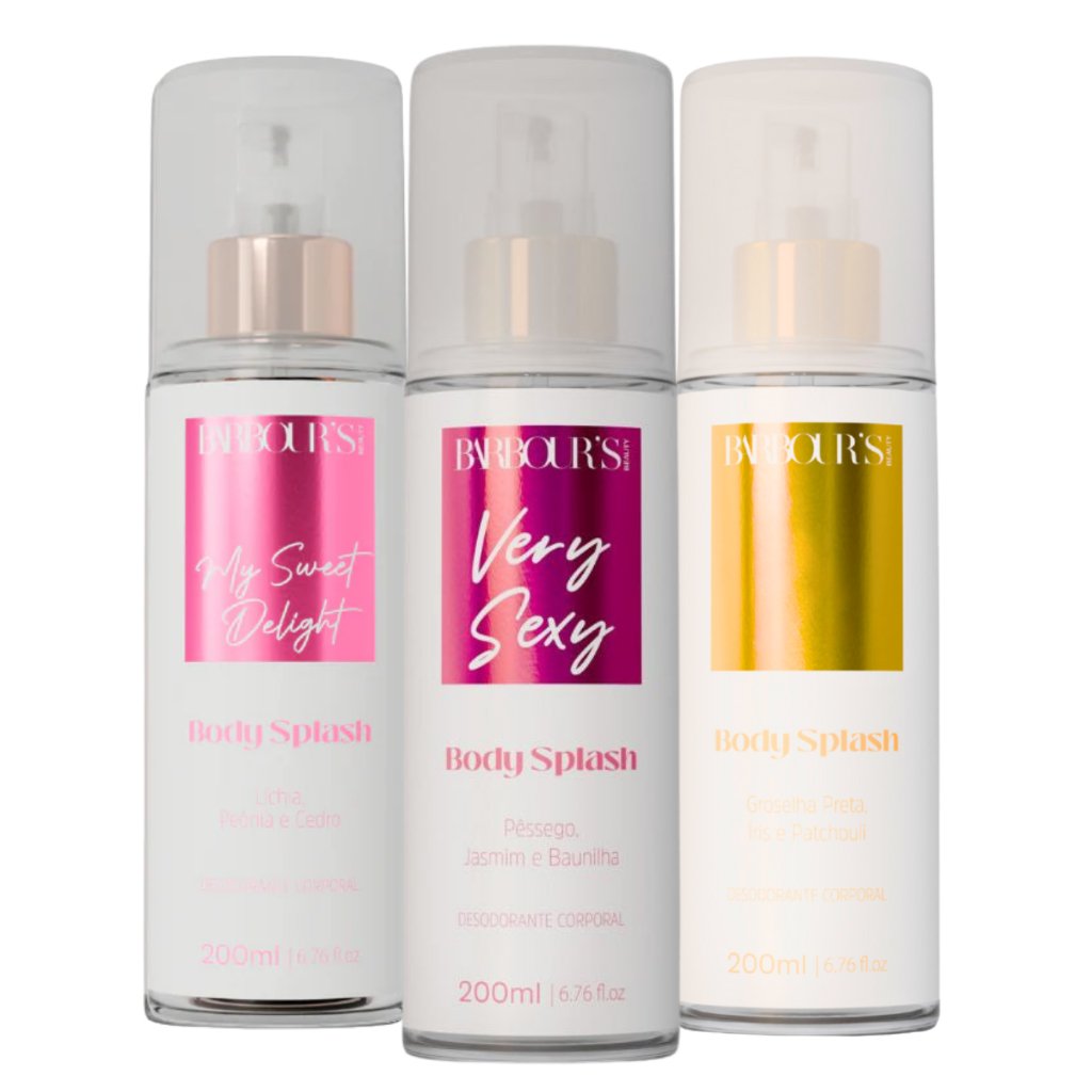 Kit 3 Body Splash Delight Very Sexy Living Grace - Melhor Preço